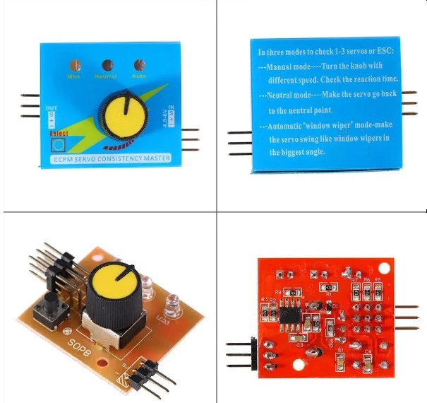 Servo Tester RC 3CH Multi ESC  - Brushless Motor Thrust Test Stand recensie en prijs